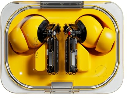 Nothing Ear (a) Wireless Earbuds with ChatGPT Integration, 45dB Hybrid Noise Cancelling Earbuds,42.5H Playtime Earbuds Wireless Bluetooth Yellow