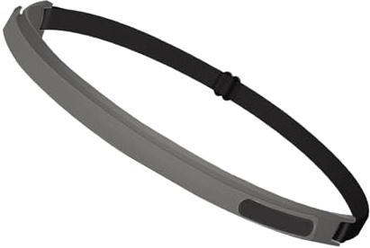 Zqkimzi Diademas de silicona, banda para el sudor, banda para ejercicio y sudor, diademas deportivas con agarre de silicona para control del sudor
