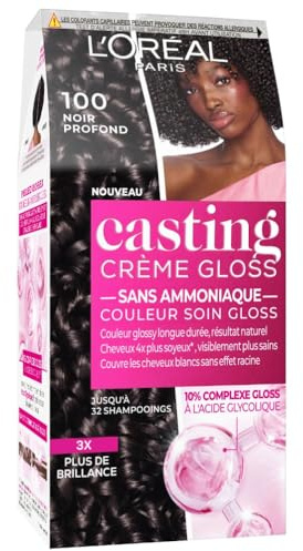 L'Oréal Paris Casting Creme Gloss Haarfarbe 100 tiefschwarz