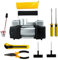 Madlife Garage Digital 12V Luftkompressor, Digital Kompressoren Reifen Inflator, Doppelzylinder Luftkompressor Metall Reifenpumpe 50L/min,Doppelzylinder Luftpumpe Kompressoren für Auto, LKW