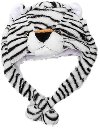 COLLBATH Tigermütze Für Junge Mädchen Dekorative Wintermütze Bequeme Kindermütze Hübsches Kinderaccessoire Geruchsneutrales Material