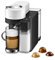 De'Longhi Nespresso Vertuo Lattissima ENV300.W, Automatic Coffee Machine with Automatic Milk Frother, Single-Serve Capsule Coffee Machine, 5 Cup Sizes, 1500W, Matt White & Glossy (Renewed)