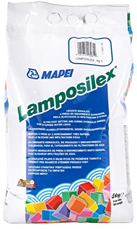 MAPEI LAMPOSILEX 5 kg Malta rapida di riparazione senza cloruri