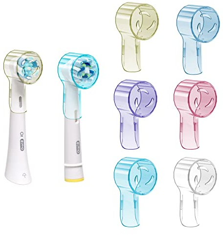 Coprire la testina dello spazzolino elettrico per Oral b & iO, Multicolore, confezione da 6