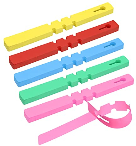 Wisebom 250 Stück Pflanzenschilder Kunststoff Baum Etiketten Pflanzenetiketten zum Beschriften Wetterfest Hängende Pflanzen Schilder für Draussen Schlaufenetiketten Baumetiketten, Mehrfarben