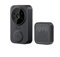 Citofono vocale senza fili visivo intelligente per telecomando wireless WiFi intelligente, campanello video con citofono vocale audio bidirezionale (nero)