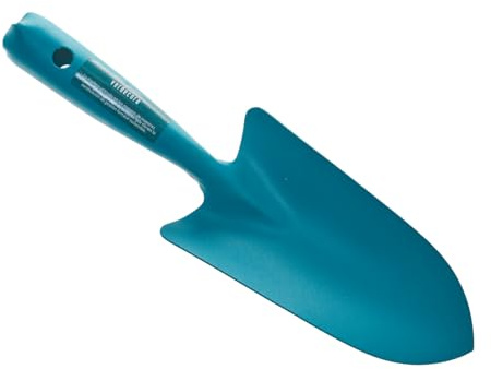 Verdecora Pala de Mano de Acero | Herramienta de Jardinería Resistente y Duradera | Ideal para Plantar y Trasplantar | Diseño Ergonómico y Compacto