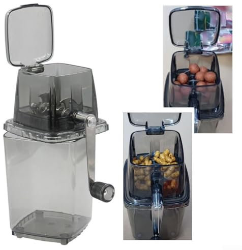 Advokingtap Broyeur à glace à manivelle pour carpe - Idéal pour les bouillettes hachées