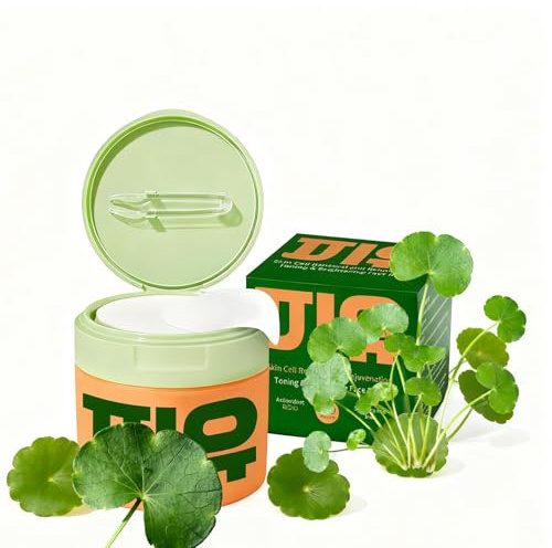 Toner Pads Centella Asiatica, koreanska toningsdynor, anti-aging fuktgivande, ljusare och rynkreducerare, uniformsfärgade huddynor, 100 stycken