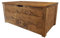 TOTAL WOOD 2012 CASSAPANCA IN LEGNO BAULE CONTENITORE CON COPERCHIO INTERNO ESTERNO 70x40x40 cm anche su misura