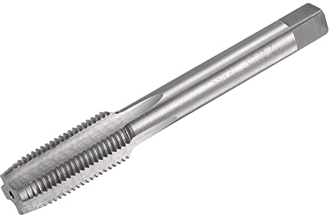 sourcing map Macho Fresado Rosca Roscado 1/2-20 UNF, Izquierda Mano Máquina HSS (Alta Velocidad Acero) 6542 Sin Recubrimiento 4 Rectas Ranuras 2B Tolerancia Grado