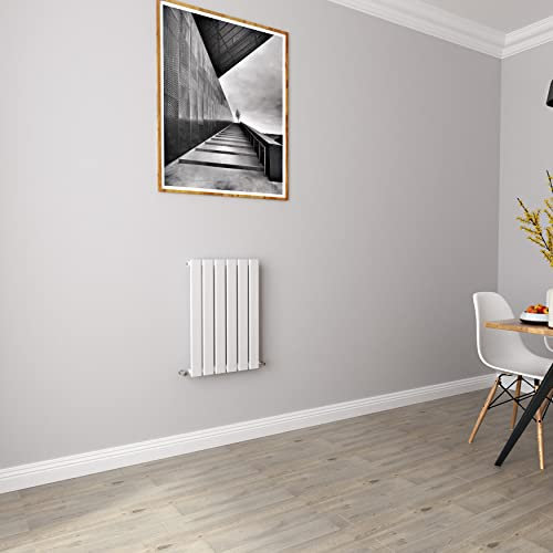 White Radiators Horizontal Small Rad Single Flat Panel Central Heating Radiators 600 * 408mm