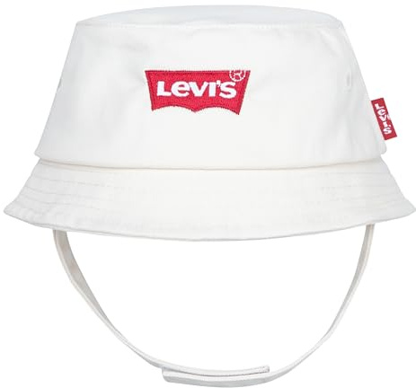 Levi'S Gorra Unisex para niños LAN Batwing Bucket Cap 6A8614, Natural, 24 Meses, Natural, 24 Meses
