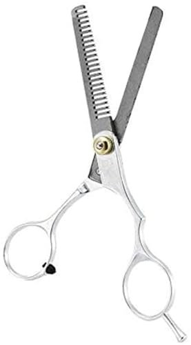 1 pcs Professional Hair Cutting Thinning Scissors Barber Shears Hairdressing Salon Hair Clipper Universal - Silver Tooth Type Scissors