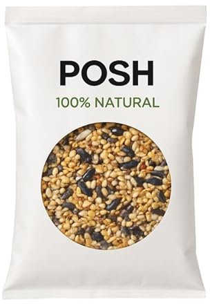 POSH Streufutter 25 kg Vogelfutter Vogelfuttermischung Wildvogelfutter 4 Jahreszeiten Premium Mischung für Wildvögel