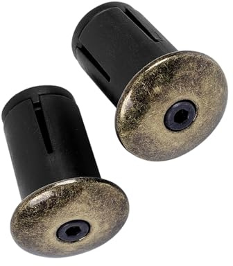 Zqxnt Tapones de aluminio resistentes a los golpes, ajuste de expansión, universales, protección contra el polvo, componentes de ciclismo, resistentes a la corrosión, tapones para manillar de