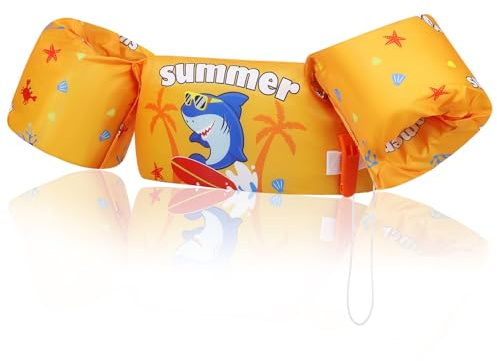 MoKo Chaleco Flotador Natación Niños | Diseño ajustable, comodidad superior, ayuda al aprendizaje de natación, flotabilidad estable, material suave y ligero