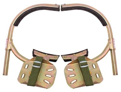 Stav klättring spikes kit Lineman klättring sko sporrar stål fotspänne justerbar klätterutrustning