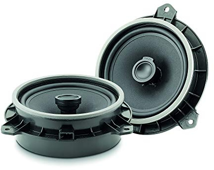 Focal ICTOY165 Car Audio Speakers, 16.5 cm Coaxial Drivers, 2-Piece Set