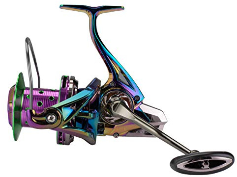 Diwa Spinnfiskerullar 70 lb max dragkraft 18 + 1 rostfritt BB metall kroppsgjutning fiskehjul 8000 1000 12000 spole serie sötvattenssalt stor spel surfing ultra smidig snurrande rulle