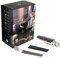 PEUGEOT - Geschenkset Wine Game - Weinschlüssel Clef Du Vin + Korkenzieher Clavelin - Zum Entkorken und zur künstlichen Reifung des Weins - Weingeschenk. Peugeot 200978 Weinwerkzeug, Edelstahl, Black