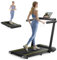 2 In 1 Home Folding Treadmill, Dual LED Screen, 2.5HP Silent Treadmill, 16KM/H, Bluetooth Speaker, Heart Rate, 12 Modes, App and Wireless Remote Control