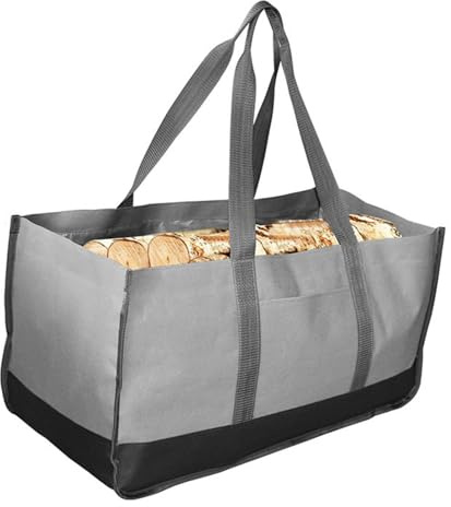 WYFDMNN Firewood Bag Firewood Carrier Bag Firewood Pouch Fireplace Tools Logging Bag Toy Storage Bag Wood Stove Tools Toy Containers Fire Wood Bag,A