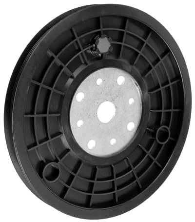 GALPADA Rueda De Correa Para Bicicleta Estática De Alta Resistencia, Plataforma Giratoria Para Cinturón De Fitness, Accesorio De Transmisión Estable Para Entrenamiento Cardiovascular Gimnasio y Casa
