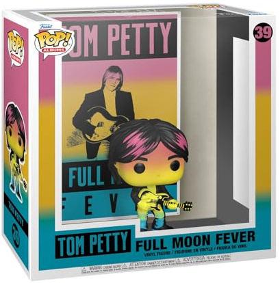 Funko Pop! Albums: Tom Petty - Full Moon Fever - Figurine en Vinyle de Collection - Idée Cadeau - Produit Officiel - Jouets pour Enfants et Adultes - Figurine modèle pour collectionneurs