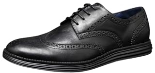 Mens Casual Shoes Leather Smart Business Work Office Lace-up Dress Shoes Dark Brown
