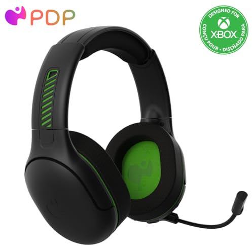 PDP AIRLITE Pro sans Fil Casque Black for Xbox Series X|S, Xbox One, Officially Licensed