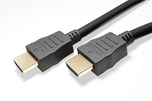 goobay 61149 - Cavo HDMI ad alta velocità con Ethernet, 4K Ultra HD e ARC/per monitor, PS5 e Xbox / 0,5 m