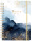 Terminplaner 2025 2026 - Kalender 2025-2026 von August 2025 bis Juli 2026, Ringbuch Wochenplaner 2025-2026, blau, 21.3 x 14.7cm