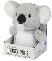 Warmies Dusty Pups Koala Pulitore per schermi in morbida microfibra, per telefoni, laptop, tablet