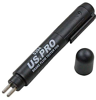 US PRO Tools Brake Fluid Tester Pen DOT 3 4 5 LED Display Test for Water 5394