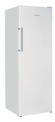 INFINITON Congelador Vertical CV-242L70BED, 242 L, Altura 170 cm, Fast freezing, 5 cajones Freezer box, 2 cajones BigBox de gran capacidad, Puerta Reversible, E, Blanco