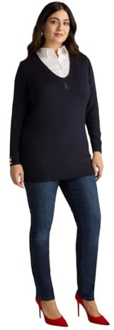 Fiorella Rubino dam Jeans Dark Blue Washed Jeggings