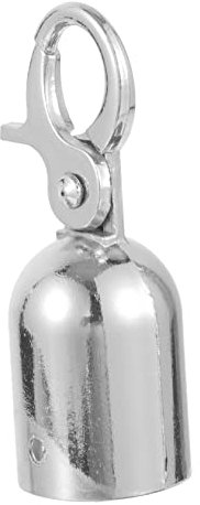 GETAJGHSD Butée De Corde, Crochet D'Extrémité De Corde, Embout D'Extrémité De Cordon, Embout De Corde Avec Crochet, Embouts De Cordon Longs, Accessoires En Métal, Embout De Cordon Avec