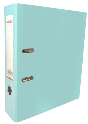 A4 Pastel Green Paperbacked Lever Arch File by Janrax