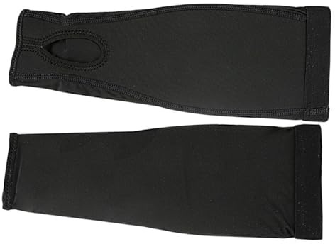Kaeltsyn 2 protectores de brazo deportivos con agujero para el pulgar, protectores de voleibol, ligeros, transpirables, para antebrazo y voleibol con almohadilla para el antebrazo