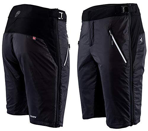 SILVINI Sud Primalofthose Herren kurz Rainlegs Herren kurze Regenhose Chaps Herren Chaps Fahrradhose Herren Winter Langlaufhose Überziehhose