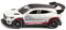 siku 1566, Ford Mustang Mach-E 1400, Voiture Jouet, métal/plastique, blanc, Roues caoutchoutées, Jantes sportives