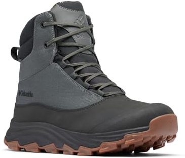 Columbia Mens Expeditionist Protect Omni-Heat, Grill/Black, 10