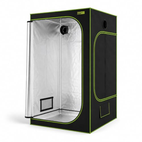 Weedness Mörk Låda Odling-Box för Inomhusodling 60x60x180 cm - Odlingstält Odling Skåp Tält Odling Växthus Hem vattentät mot ljus