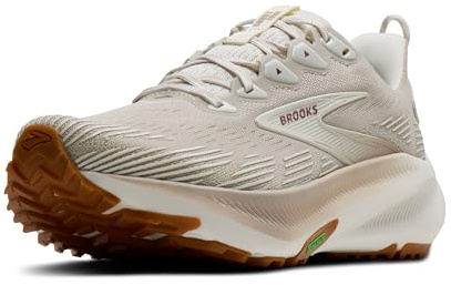 Brooks Women's Ghost Trail, Versatile Off-Road Running Shoe for Rugged Terrain - Coconut/Chateau/Rose - 9 Medium