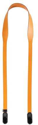 Peak Design Leather Form Camera Strap, Amber, Full-grain, 46.65 Inch Standard Cross-Body, Fixed Length, Quick Release & Connection, Integrated Hardware, 100lb Capacity, Camera Straps for Photographers