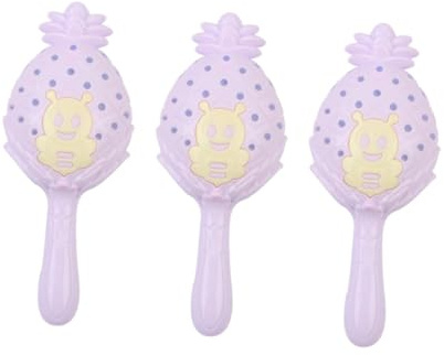 MOLUCKFU Juguete Sonajero para Bebés de 0-3 Años Forma Adorable, Plástico Resistente, Fácil de Llevar y Anticaídas para Salir a Divertirse Color Aleatorio
