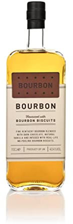 Bourbon Bourbon | 70cl, 40.4% | Kentucky Bourbon Infused With Real Bourbon Biscuits | Chocolate, Vanilla, Malt Notes | Makes a Fantastic Old Fashioned Cocktail