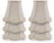Fuloon Lampenschirme 2er/6er set E14 E27 Lampenschirm für Kronleuchter Tischlampe Pendellampe Wandleuchte Hängelampe Lampenschirm Geeignet für Wohnzimmer Schlafzimmer (6er Set, Ingwer Gelb)