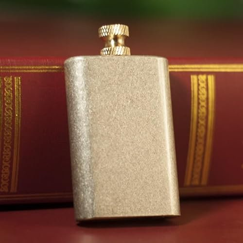 Accendino vintage a gas cherosene con fiammifero permanente, accendini da trincea portatili in ottone, accendifuoco automatico creativo, fiammiferi infiniti riutilizzabili, regalo di compleanno unico